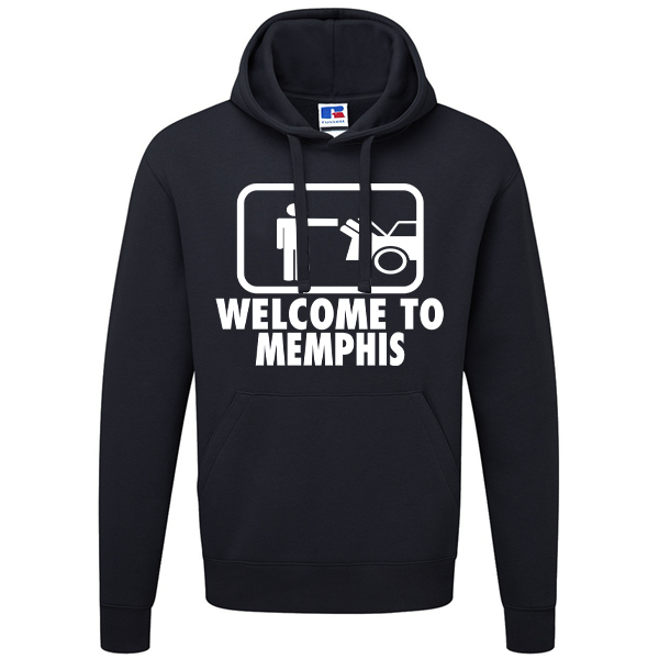 Bild von WELCOME TO MEMPHIS ll - HOODY [schwarz]